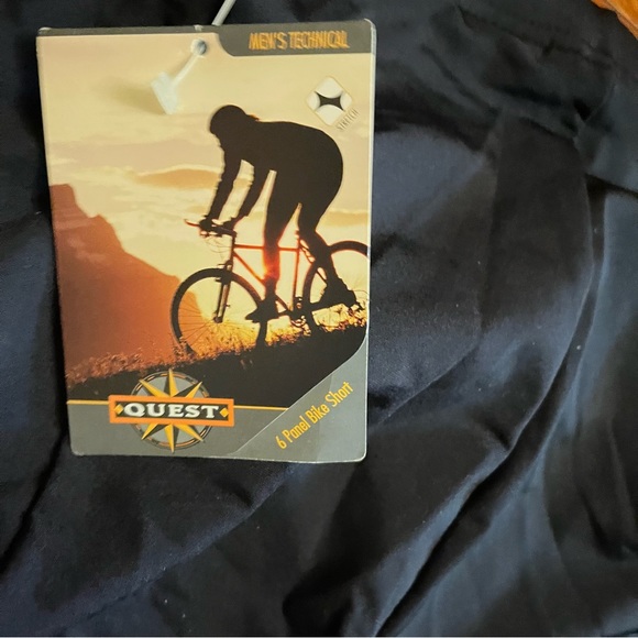Quest Men’s Technical Padded Cycling Shorts Mens XL Black Mountain Bike BNWT - Picture 4 of 4